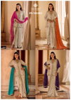 Swaroski By Sayuri Georgette Embroidery Top Dhoti And Dupatta Orders In India